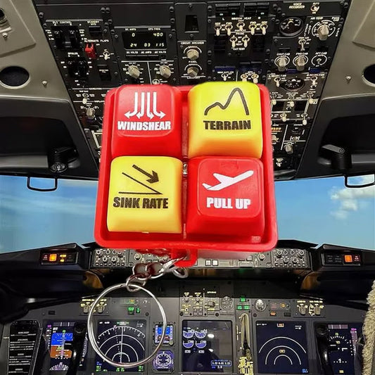 Simulatore di suono di avvertimento Airbus con portachiavi