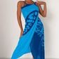Vestito Copricostume Leggero da Donna con Motivo Farfalla