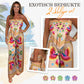 Completo da Donna a 2 Pezzi con Stampa Esotica
