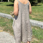 Abito Casual da Donna Senza Maniche con Scollo Rotondo