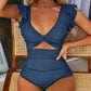 Costume Intero Sexy con Volant