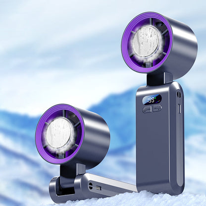 📢🔥2026 Uutuudet - 50% alennus!🏆Ventilatore Portatile da Mano con Funzione Ghiaccio Rinfrescante