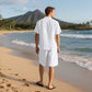 Completo da Spiaggia Traspirante da Uomo – Maglietta a Maniche Corte e Shorts