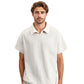 Camicia Uomo Old Money a Maniche Corte con Trama Grano