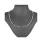 Collana elegante da donna con croce e perle sintetiche