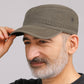 Cappellino da baseball vintage con visiera piatta