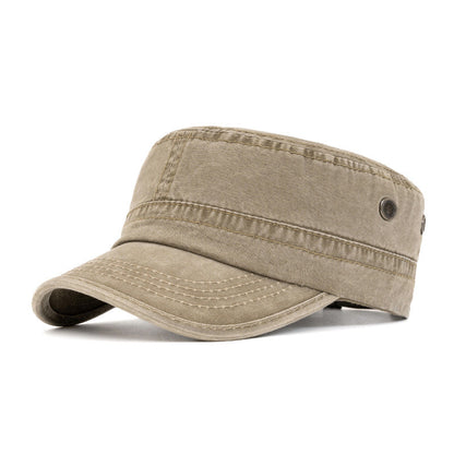 Cappellino da baseball vintage con visiera piatta