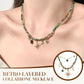 Collana con Clavicola Retrò a Strati per Donna