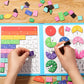 🔥 ULTIMO GIORNO SCONTO 55% 🏅 Libro Magnetico Montessori Puzzle delle Frazioni