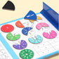 🔥 ULTIMO GIORNO SCONTO 55% 🏅 Libro Magnetico Montessori Puzzle delle Frazioni