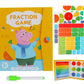 🔥 ULTIMO GIORNO SCONTO 55% 🏅 Libro Magnetico Montessori Puzzle delle Frazioni