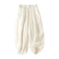 Pantaloni a Vita Alta Stile Lanterna