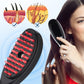 Spazzola per capelli con terapia a luce LED