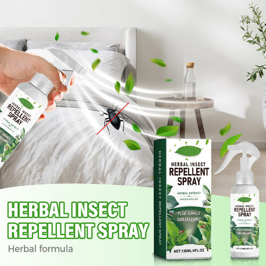 Spray repellente per insetti a base di erbe