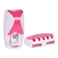 Wall-Mounted Nail-Free Toothbrush Holder