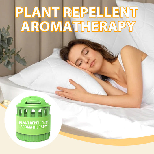 Aromaterapia repellente per insetti a base vegetale