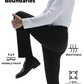 Pantaloni a gamba dritta ad alta elasticità