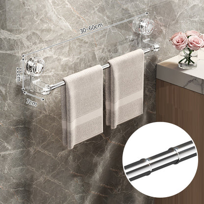 🛁✨Barra portasciugamani a ventosa regolabile