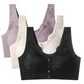 Reggiseno Comfort Senza Ferretto con Chiusura Frontale e Senza Cuciture