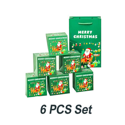 🔥Ultimi due giorni: sconto del 50%🔥Scatola Regalo di Natale Pieghevole e Rimbalzante Unica
