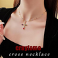 💜Super Sale - 55%OFF 💜Colorful Rhinestone Cross Pendant Necklaces