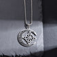 🌙 ORA 50% DI SCONTO! ⭐ Collana con ciondolo a forma di luna celtica - Acciaio inossidabile e catena regolabile, regalo unisex perfetto ✨