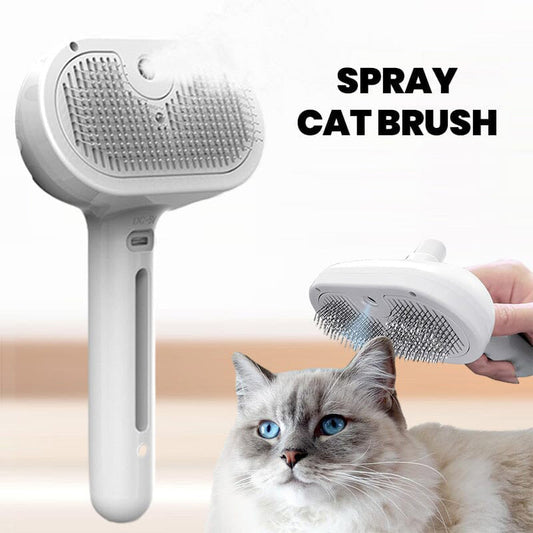 Spazzola per Gatti con Spray