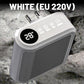 Riscaldatore elettrico da parete da 800 W con termostato regolabile e timer