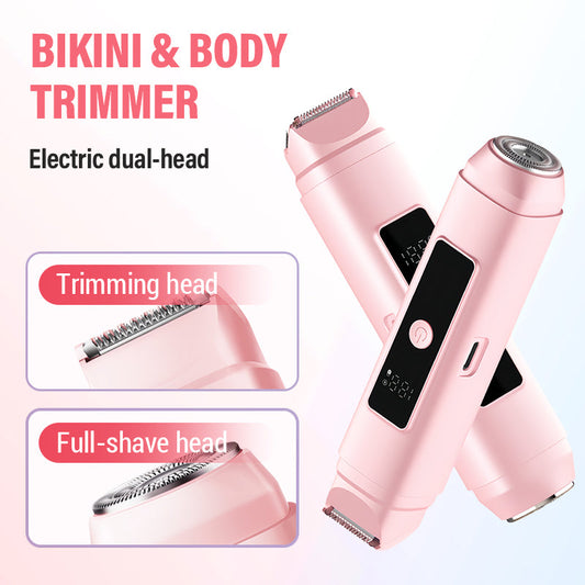 Bikini & Body Trimmer a doppia testina elettrico