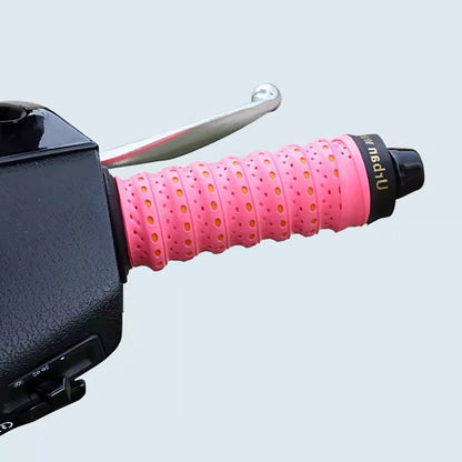 💯Nastro antiscivolo in silicone morbido per manubri da moto