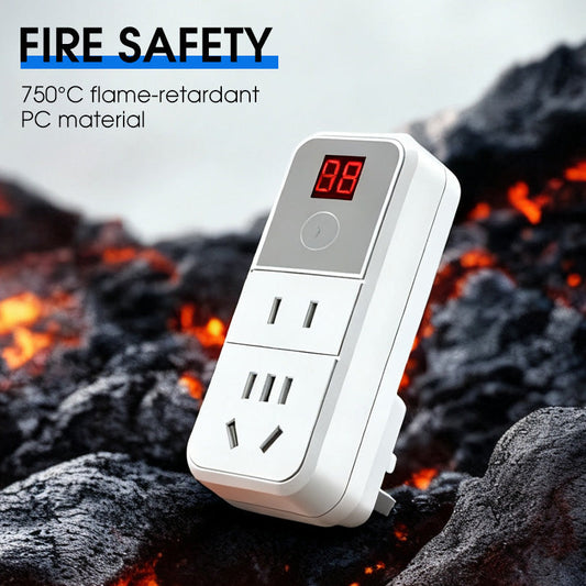 🛡️Presa Temporizzatore con Display Digitale