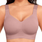 Reggiseno da Donna Senza Cuciture e Senza Ferretto a Copertura Totale