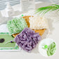 2-in-1 Spugna Loofah da Bagno Morbida con Asciugamano Integrato