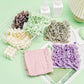 2-in-1 Spugna Loofah da Bagno Morbida con Asciugamano Integrato