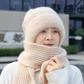 All-in-One Knit Hat & Scarf
