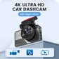 Dashcam 4K Ultra HD per auto con visione notturna