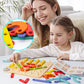 🔥Ultimi due giorni: sconto del 50%🔥Montessori-Steckbrettpuzzle 🎅Weihnachtsgeschenkidee!🎁Kostenloser Versand