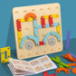 🔥Ultimi due giorni: sconto del 50%🔥Montessori-Steckbrettpuzzle 🎅Weihnachtsgeschenkidee!🎁Kostenloser Versand