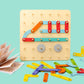 🔥Ultimi due giorni: sconto del 50%🔥Montessori-Steckbrettpuzzle 🎅Weihnachtsgeschenkidee!🎁Kostenloser Versand