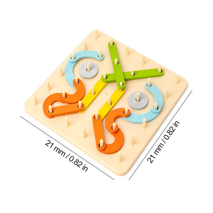 🔥Ultimi due giorni: sconto del 50%🔥Montessori-Steckbrettpuzzle 🎅Weihnachtsgeschenkidee!🎁Kostenloser Versand