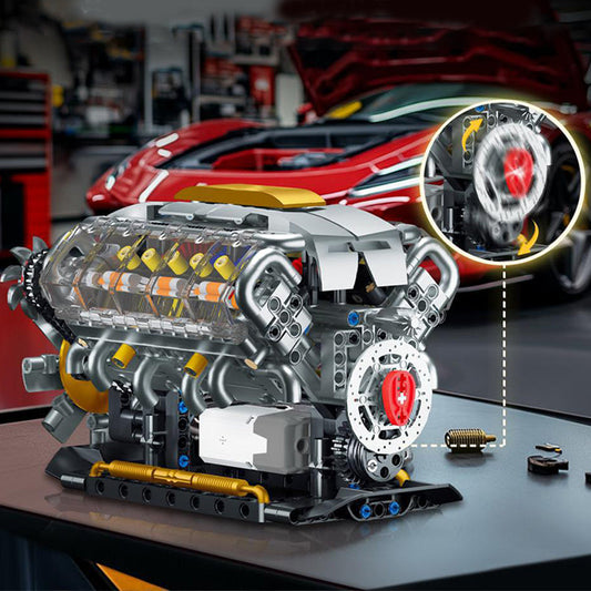 Set di Blocchi da Costruzione Motore