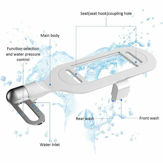 📢🔥2026 Uutuudet - 50% alennus!🏆Bagno Bidet non elettrico a doppio getto Lavatoio per WC Bidet igienico Bidet autopulente