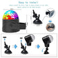 🌈 ACQUISTA 3 OTTIENI 1! ✨ SFERA DISCO MAGICA - 6 Colori & 4 Modalità, Rotazione Automatica per Feste, Alimentazione USB con Telecomando 🎉🪩