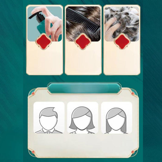 🎅Ultimi due giorni: sconto del 50%🎅Offerta speciale di Natale🥳Crema tintura per capelli a base vegetale per coprire i capelli grig