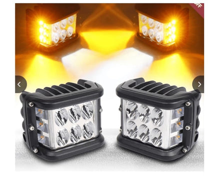 📢🔥2026 Uutuudet - 50% alennus!🏆 Luci di segnalazione LED doppie laterali per auto – Bicolori, super luminose e sicure (universali per auto, camion, moto e altro ancora!)