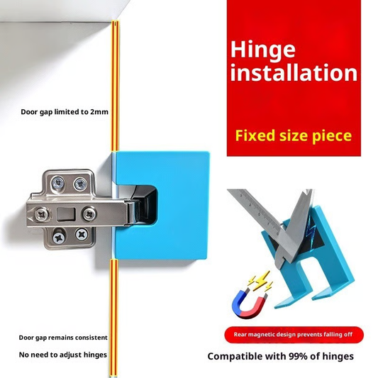 🔥Offerta natalizia a tempo limitato: 50% DI SCONTO!!!🔥🔧The Easy Hinge Mate - La soluzione rapida per l'installazione delle porte.
