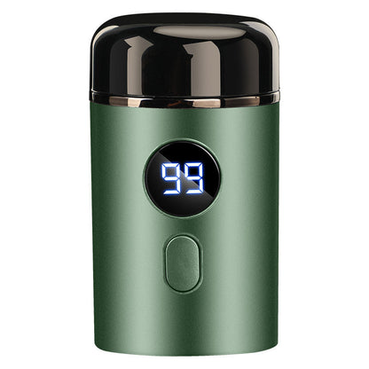 🔥Offerta natalizia a tempo limitato: 50% DI SCONTO!!!🔥Potente mini rasoio elettrico da uomo con display digitale