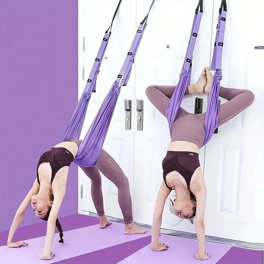 🧘‍♀️60% DI SCONTO! 🎉 Corda per Yoga Aereo – Supporto per la Schiena, Regolabile & Resistente 📦