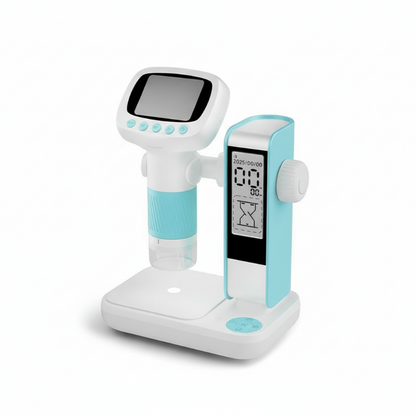 🔥Offerta natalizia a tempo limitato: 50% DI SCONTO!!!🔥Microscopio digitale 2-in-1 per bambini con sistema di allarme