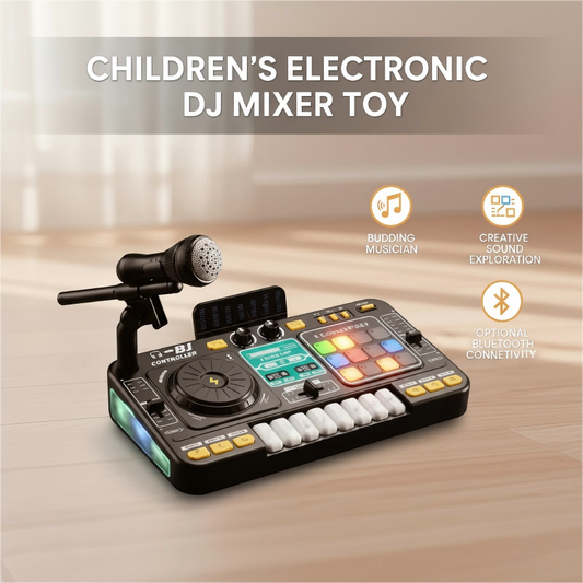 🔥Offerta natalizia a tempo limitato: 50% DI SCONTO!!!🔥Giocattolo Mixer DJ Elettronico per Bambini